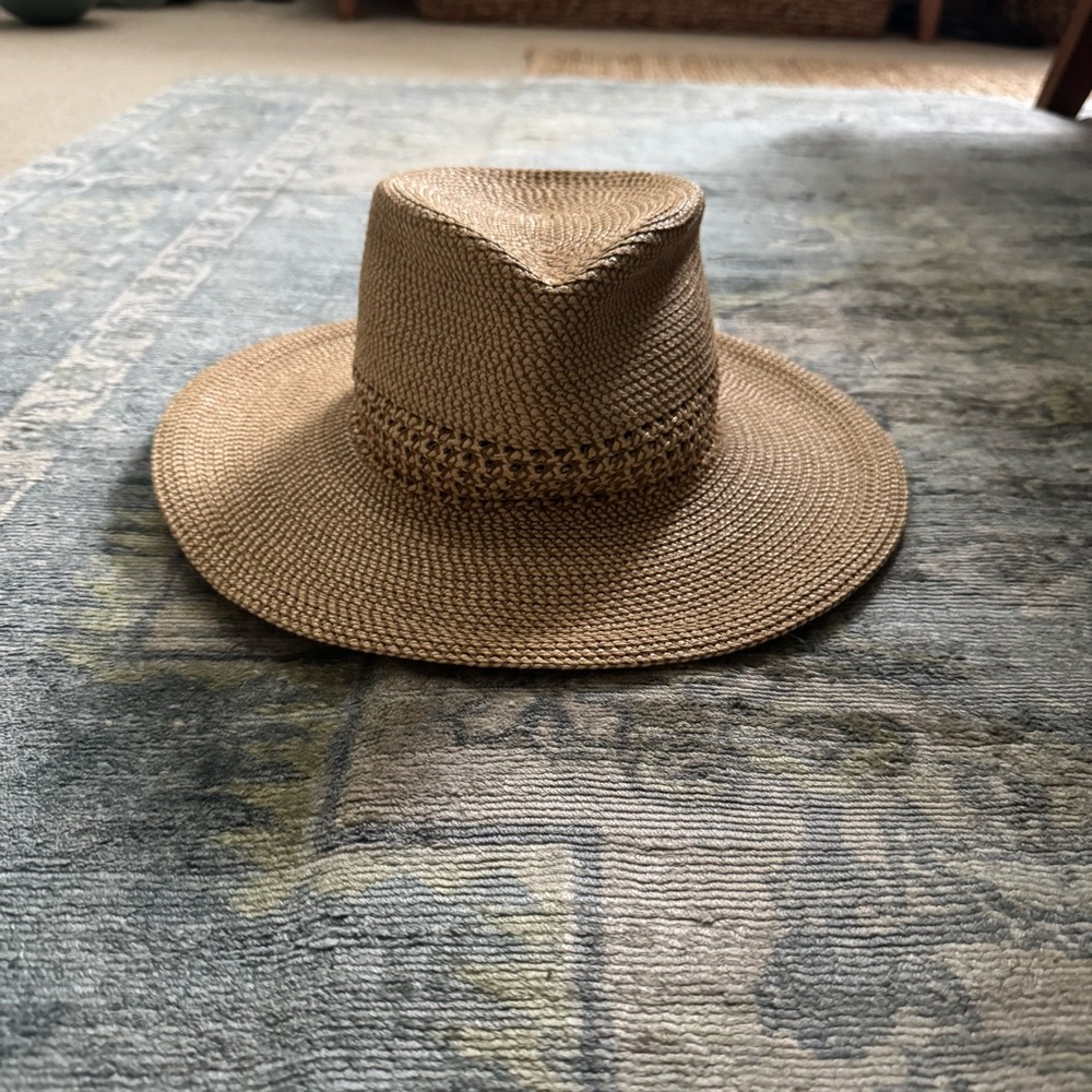 Women’s Eric Javits Tan Wide-Brimmed Hat